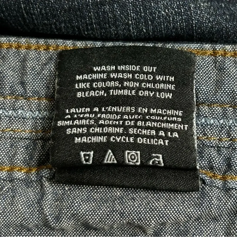 Stitch’s Barfly Slim Leg Dark Wash Jeans 36 NWT